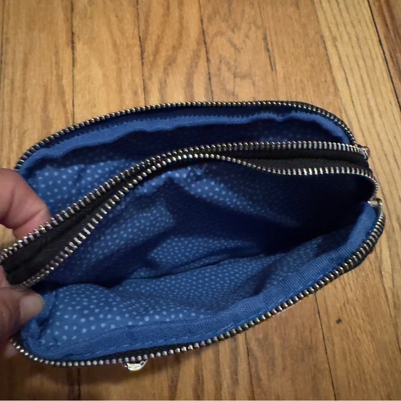 NWOT Brighton Power Of Love Crossbody Bag Colorful Art 70s Flowers Heart - Picture 5 of 11